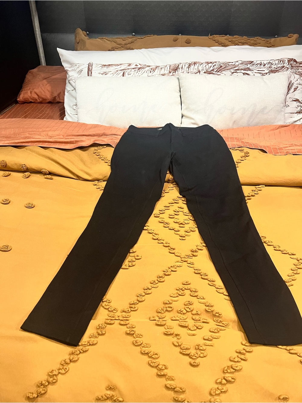 Seven7 Black Skinny Stretch Pants